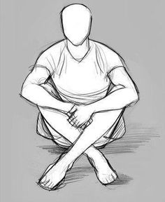 236x288  - Crying Man Drawing