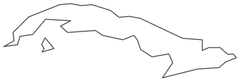 487x168 geo map - Cuba Drawing