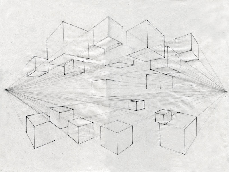 Перспектива и композиция в рисунке