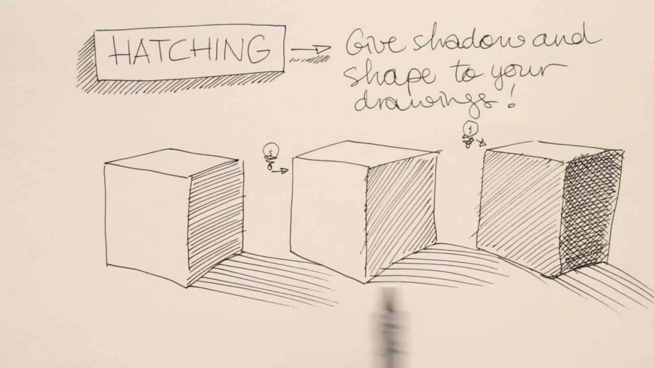 1280x720 Draw Tip Tuesday - Cube Shadow Drawing
