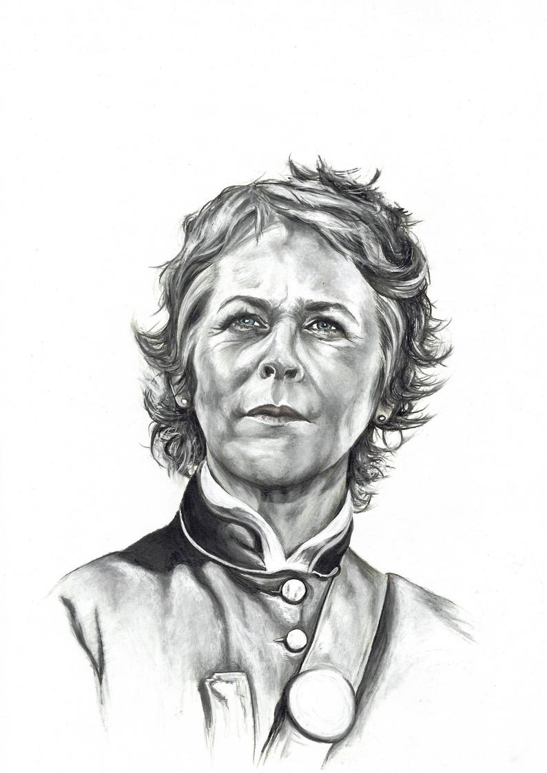 794x1123 the walking dead cubicle decor fandom movie posters wall art etsy - Cubicle Drawing