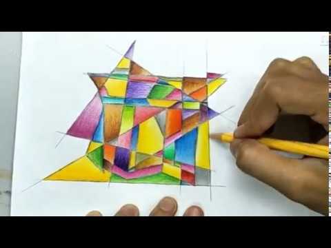 480x360 cubism art - Cubism Drawing