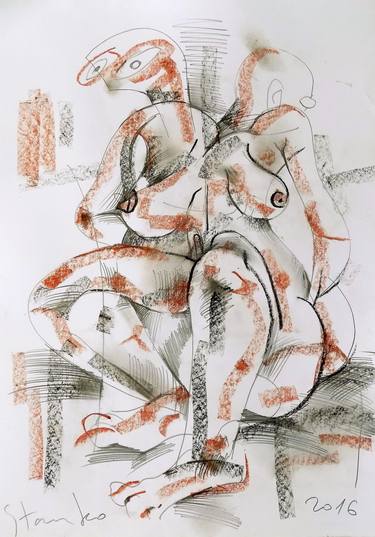 375x537 act iv - Cubism Drawing