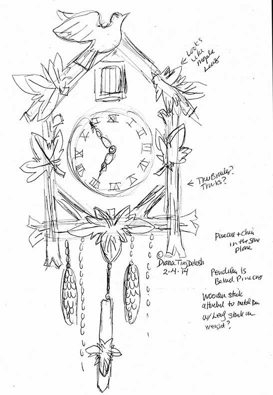Cuckoo Clock Drawing at Explore collection of