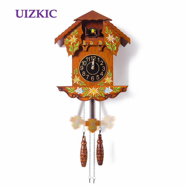640x640 wall cuckoo clock wooden fashion vintage colored drawing - Cuckoo Clock Drawing