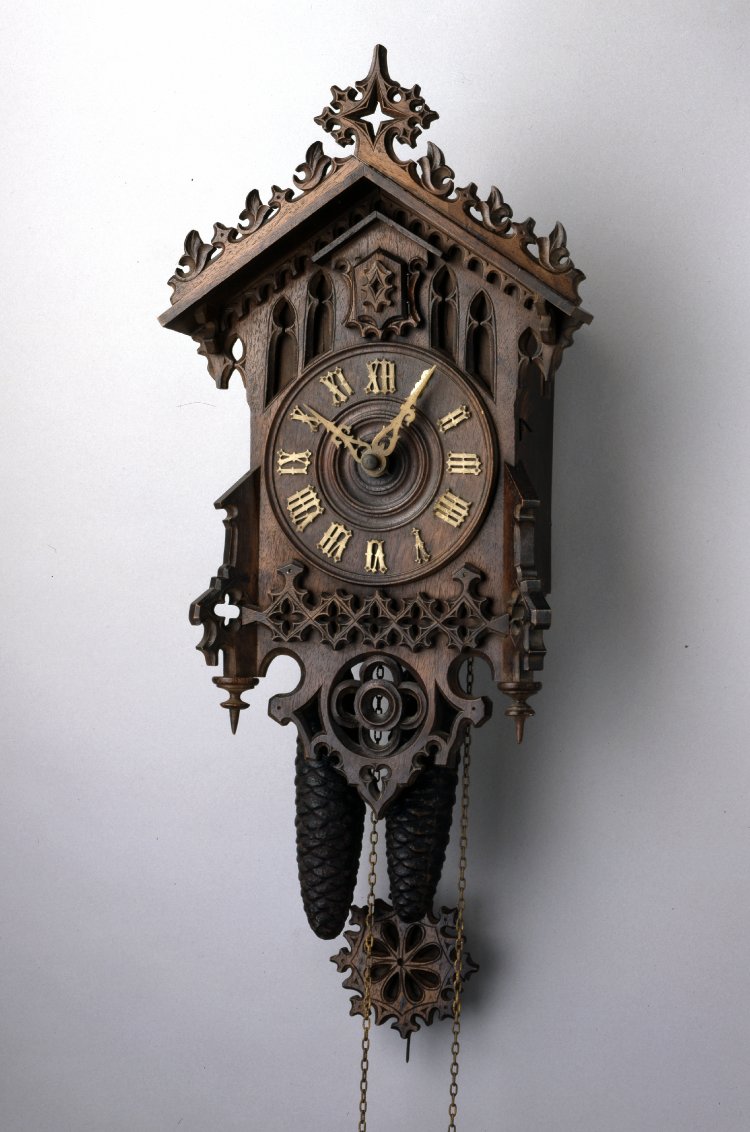 750x1132 british museum - Cuckoo Clock Drawing