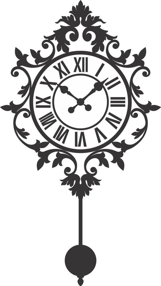 564x1002 clock drawing free download - Cuckoo Clock Drawing