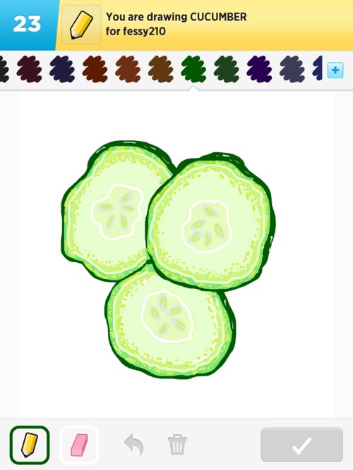 500x667 Cucumber Drawings - Cucumber Drawing