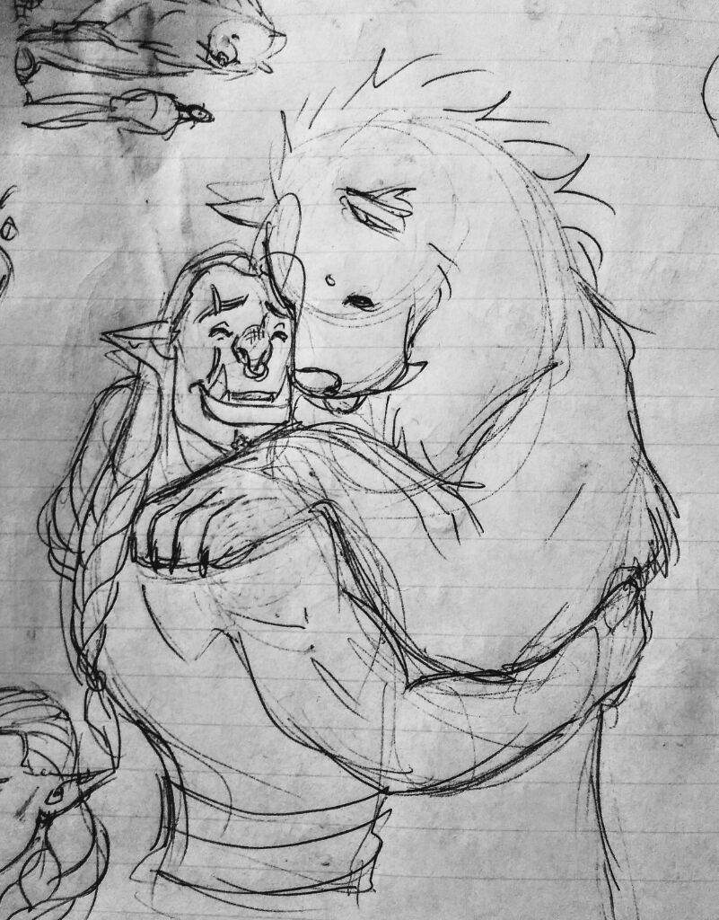 801x1024 fuzzy cuddle doodles and drawings amino - Cuddling Drawing