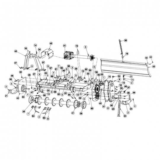 540x540 rotary cultivator - Cultivator Drawing