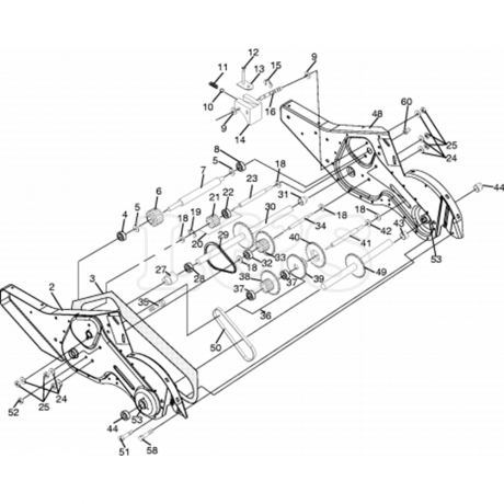 460x460 transmission assembly for husqvarna rtt cultivatortiller - Cultivator Drawing