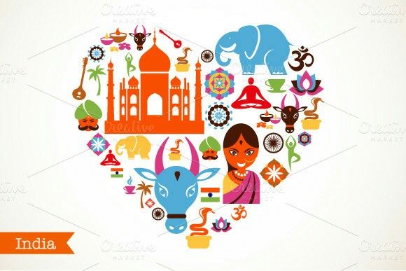 580x387 Easy Drawing Related To Indian Culture India Mera Mahan - Culture Drawing