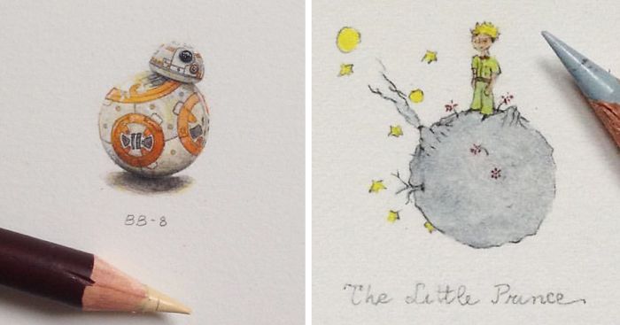 700x367 Tiny Pop Culture Drawings Inspired - Culture Drawing