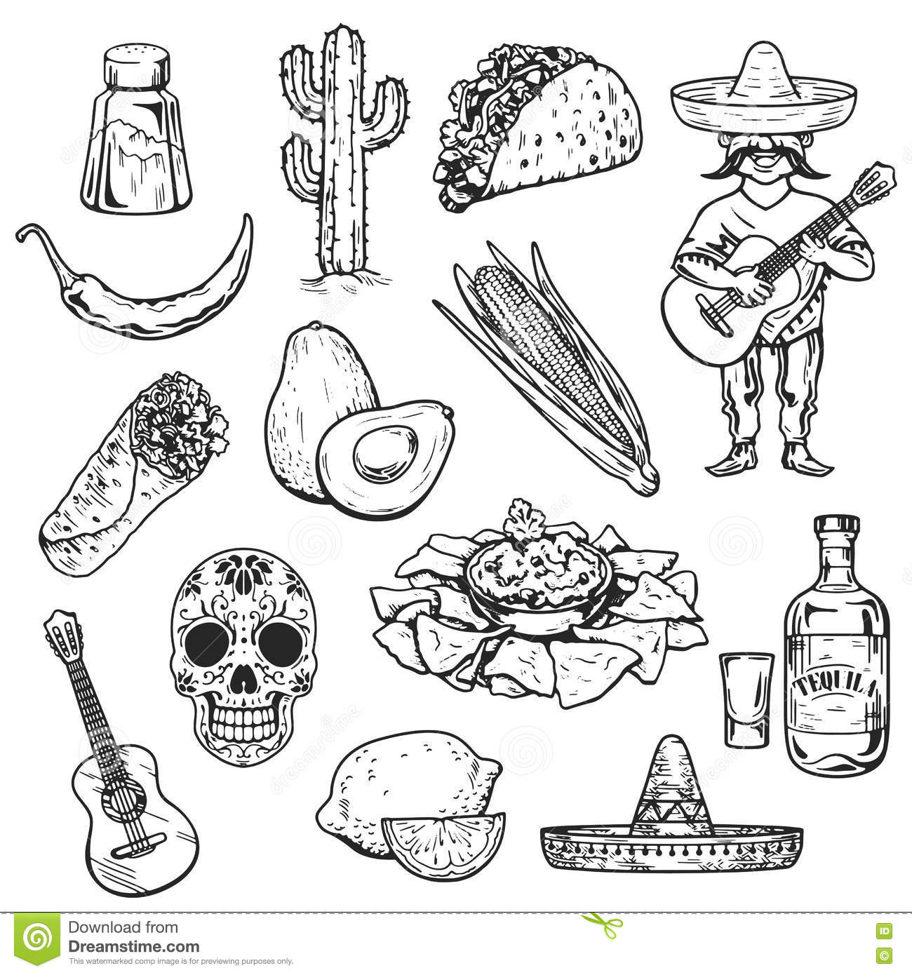 1300x1390 Culture Drawing Culture Mexican For Free Download - Culture Drawing