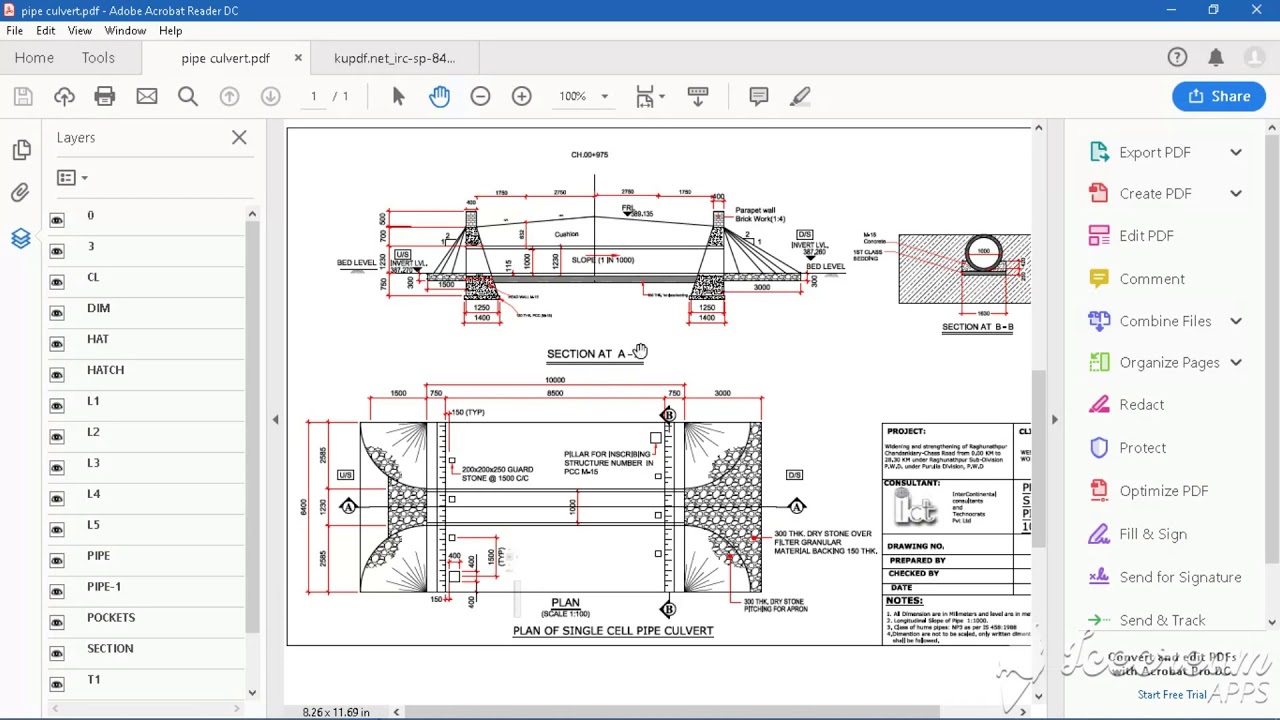 Culvert Drawing at PaintingValley.com | Explore collection of Culvert