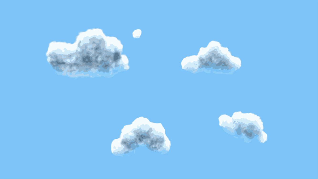 1333x750 Cumulus Cloud Drawing Sky Computer Icons Cc0 - Cumulus Cloud Drawing