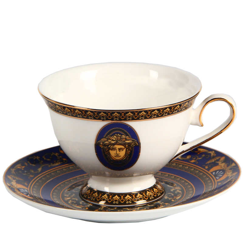 800x800 Detail Feedback Questions About European Bone China Royal Coffee - Cup And Saucer Drawing