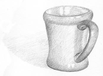 348x257 draw your coffee mug carol's drawing blog - Cup Drawing