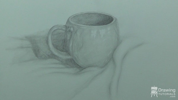 600x337 How To Draw A Still Life Cup My Drawing Tutorials - Cup Drawing