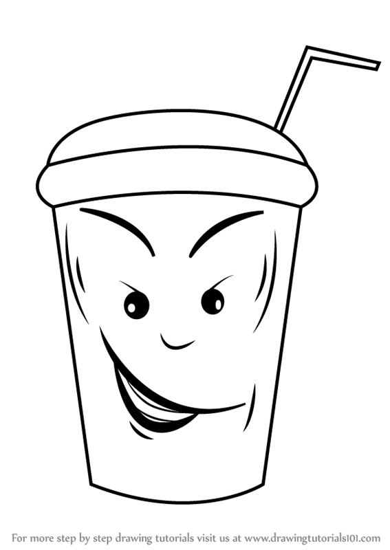 567x800 Learn How To Draw Ice Cream Cup - Cup Drawing