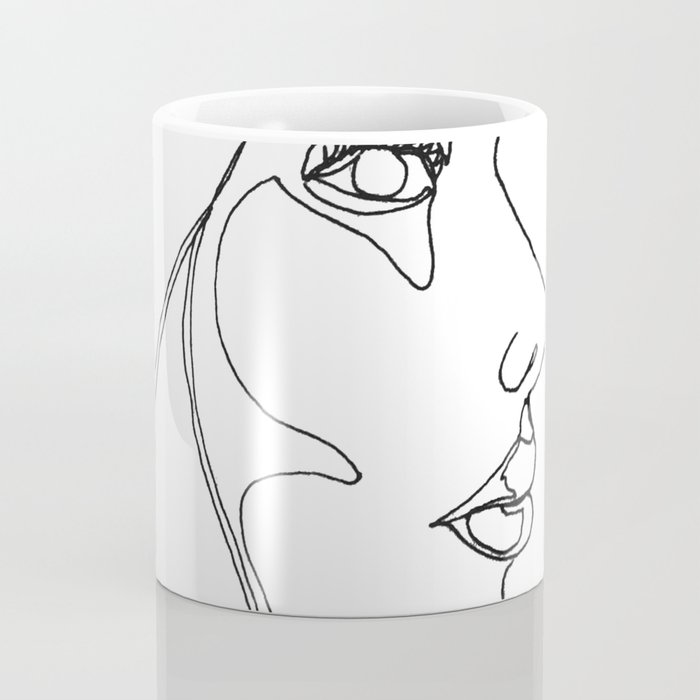 700x700 Disappointment - Cup Line Drawing