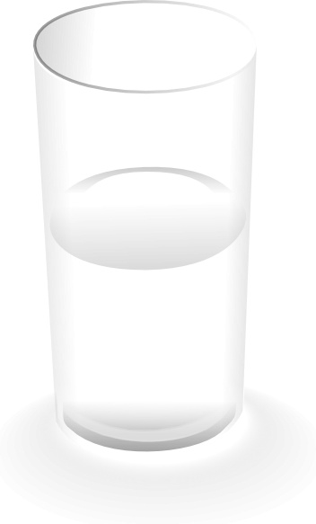 352x583 Glass Of Water Clip Art Free Vector In Open Office Drawing - Cup Of Water Drawing