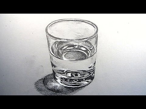 480x360 How To Draw A Glass Of Water - Cup Of Water Drawing