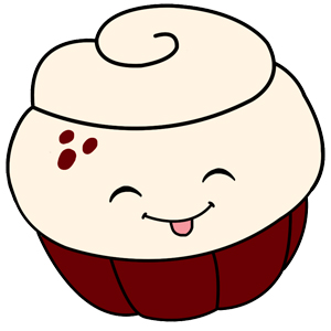 300x300 squishable red velvet cupcake an adorable fuzzy plush to snurfle - Cupcake Drawing Designs