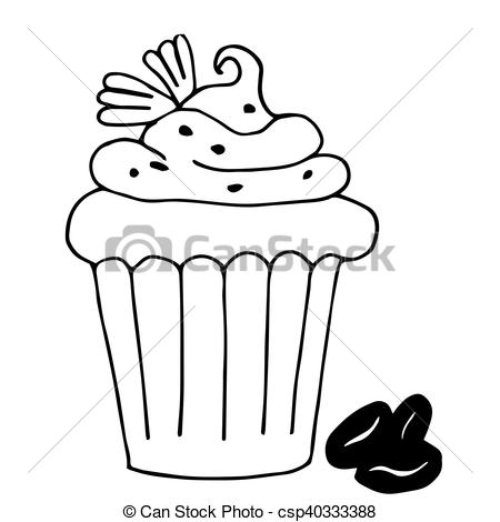 450x470 Huge Collection Of 'cupcake Drawing Outline' Download More Than - Cupcake Drawing Outline