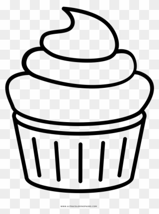 Download Cupcake Drawing Outline at PaintingValley.com | Explore ...