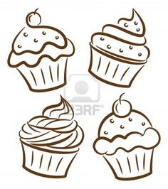 236x266 how to draw a cupcake step - Cupcake Drawing Pictures