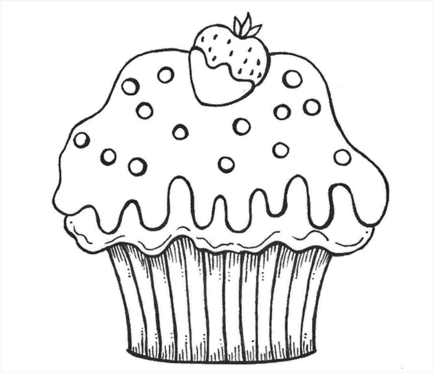1500x1290 Cute Cupcake Drawing Step - Cupcake Drawing Step By Step