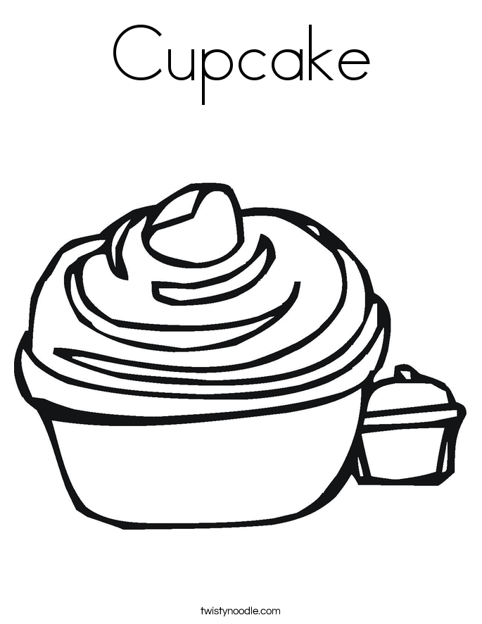 685x886 Cupcake Drawing Template - Cupcake Drawing Template