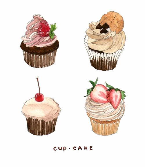 500x577 Cupcakes Drawing Art Motivate Cupcakes Drawing Art - Cupcakes Drawing Art