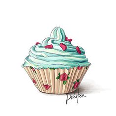 236x236 best cupcake drawing images cupcake art, cupcake drawing - Cupcakes Drawing Art