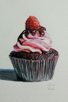 236x352 Best Cupcake Drawings Images In Cupcake Drawing, Kawaii - Cupcakes Drawing Art
