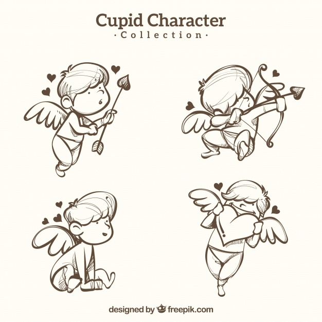 626x626 Cupid Vectors, Photos And Free Download - Cupid Cartoon Drawing