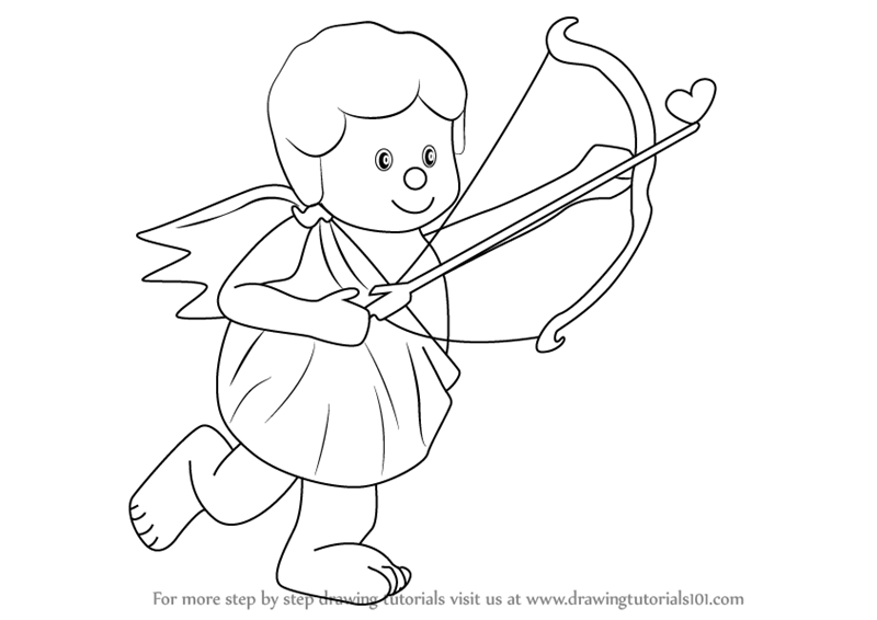 Step - Cupid Drawing. 