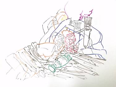 375x281 study of cupid and psyche - Cupid Drawing