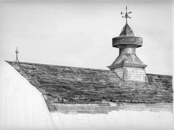 600x449 diane wright art journal cupola - Cupola Drawings