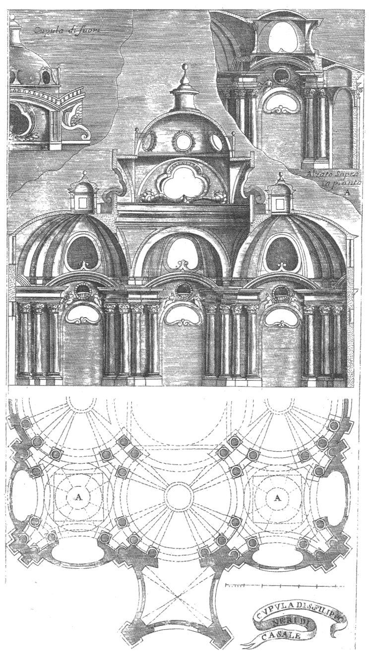 746x1328 guarino guarini - Cupola Drawings