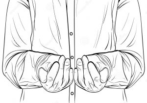 300x210 cupped hands sketch easy - Cupped Hands Drawing