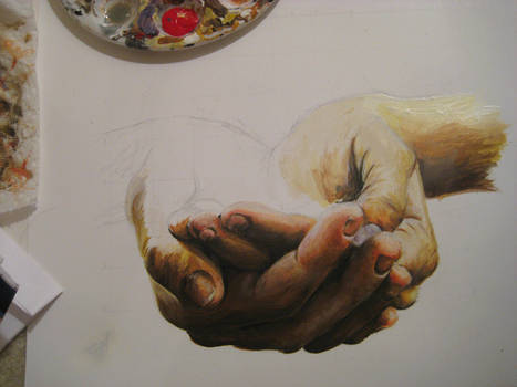 467x350 cupped explore cupped - Cupped Hands Drawing