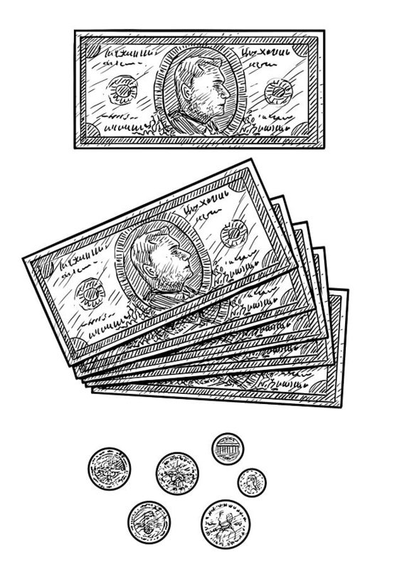 Currency Drawing at Explore collection of Currency