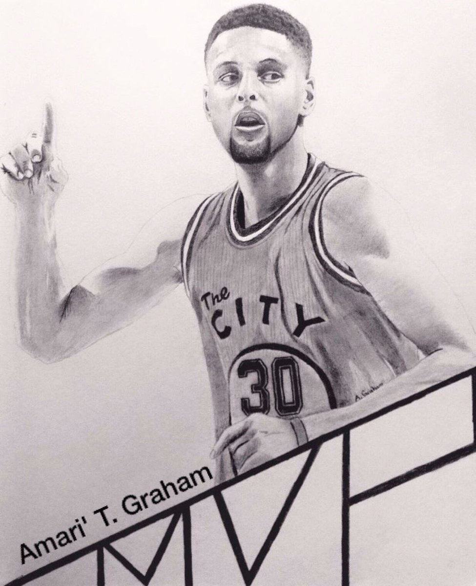 975x1200 Basketball Drawing Curry For Free Download - Curry Drawing