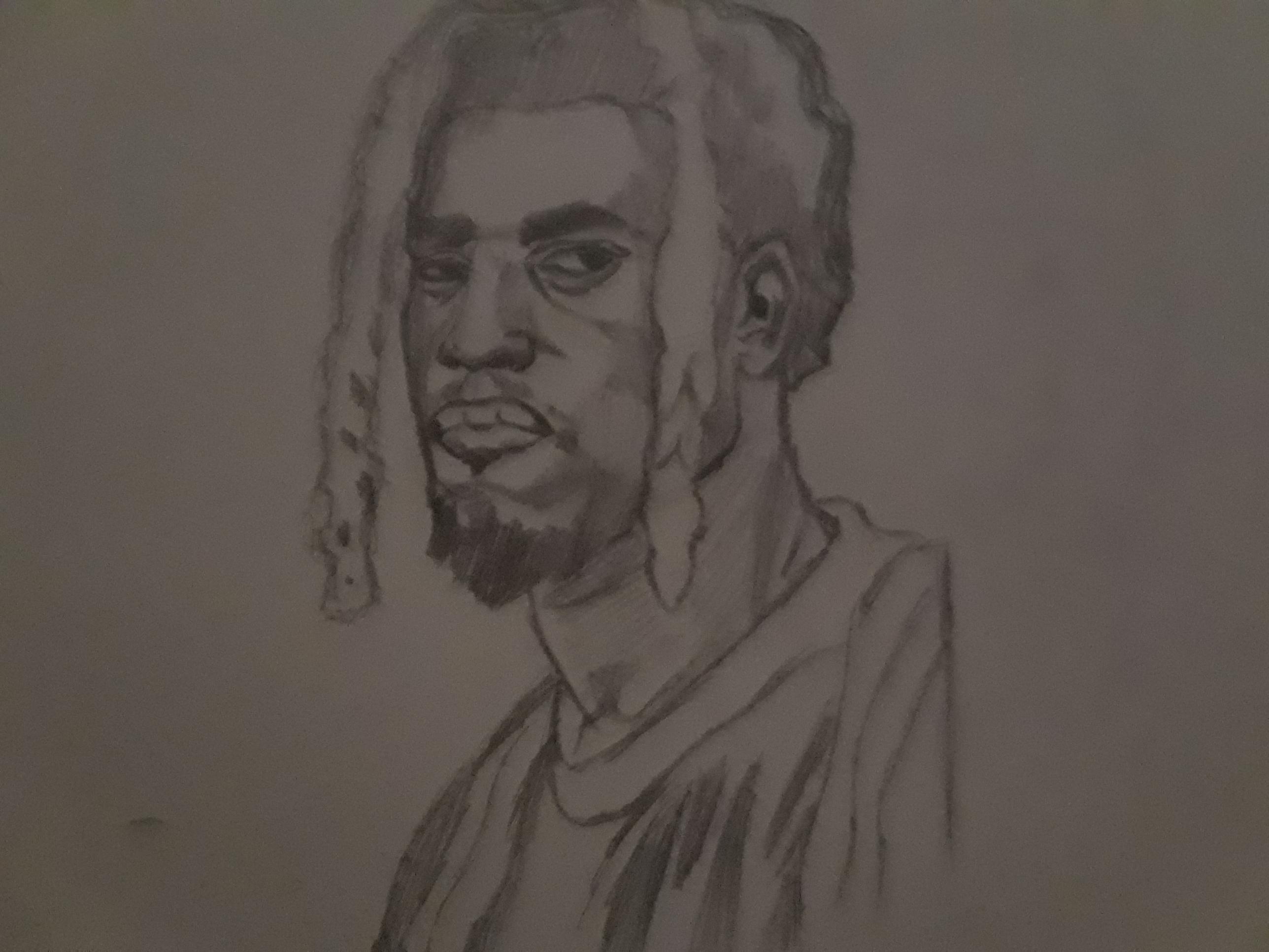 2576x1932 Denzel Curry Drawing Denzelcurry - Curry Drawing