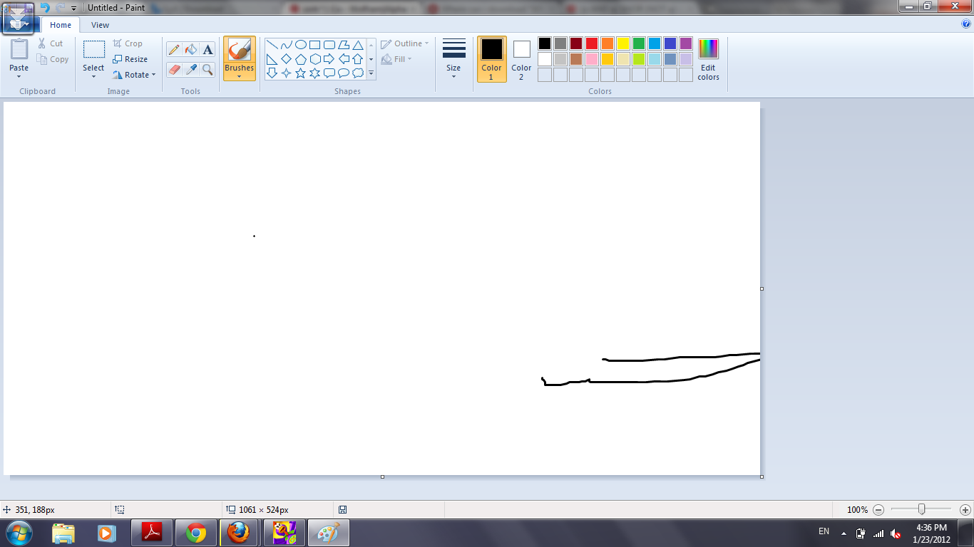 1366x768 Windows - Cursor Drawing