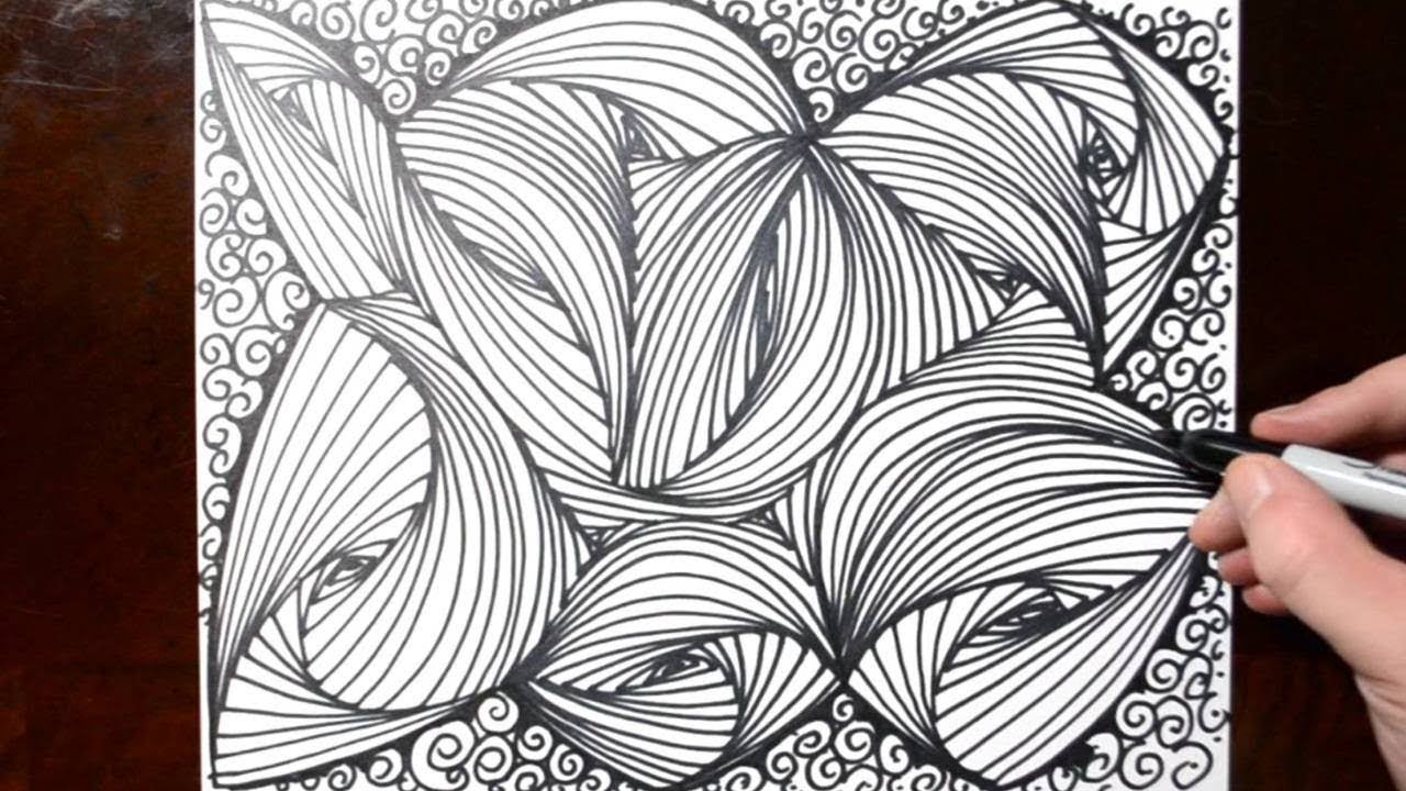 Curved Line Drawing at PaintingValley.com | Explore collection of