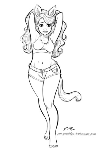 320x498 Curvy Drawings On Paigeeworld Pictures Of Curvy - Curvy Woman Drawing