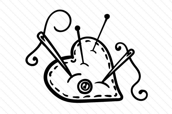 580x386 pin cushion - Cushion Drawing